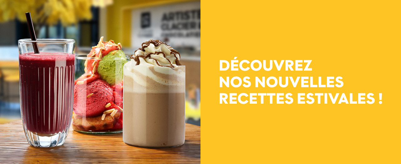 Découvrez nos nouvelles recettes estivales !